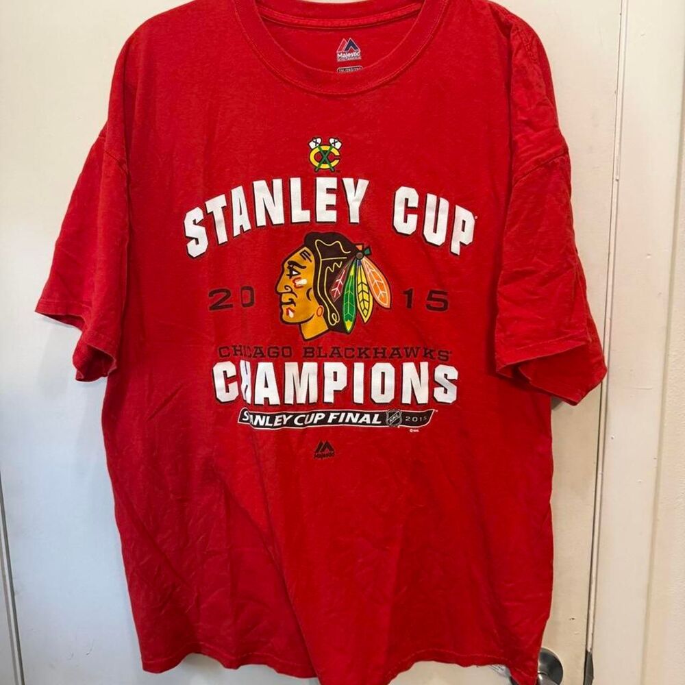 Majestic-athletic Men's Red T-shirt